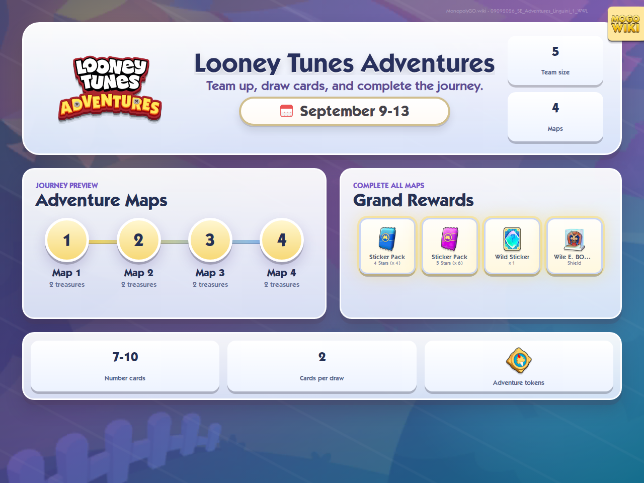 Looney Tunes Adventures Adventure Club overview