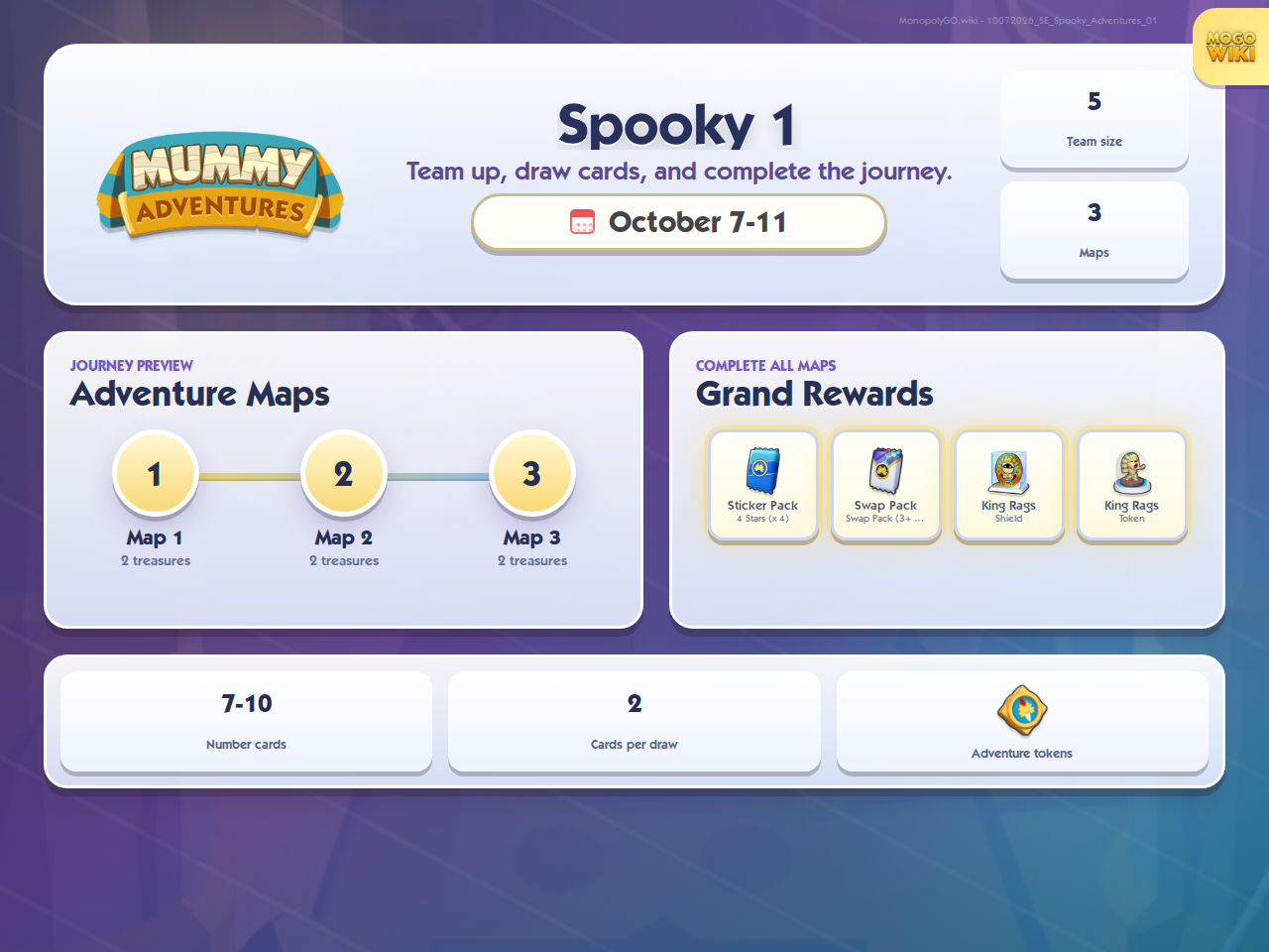 Spooky 1 Adventure Club overview