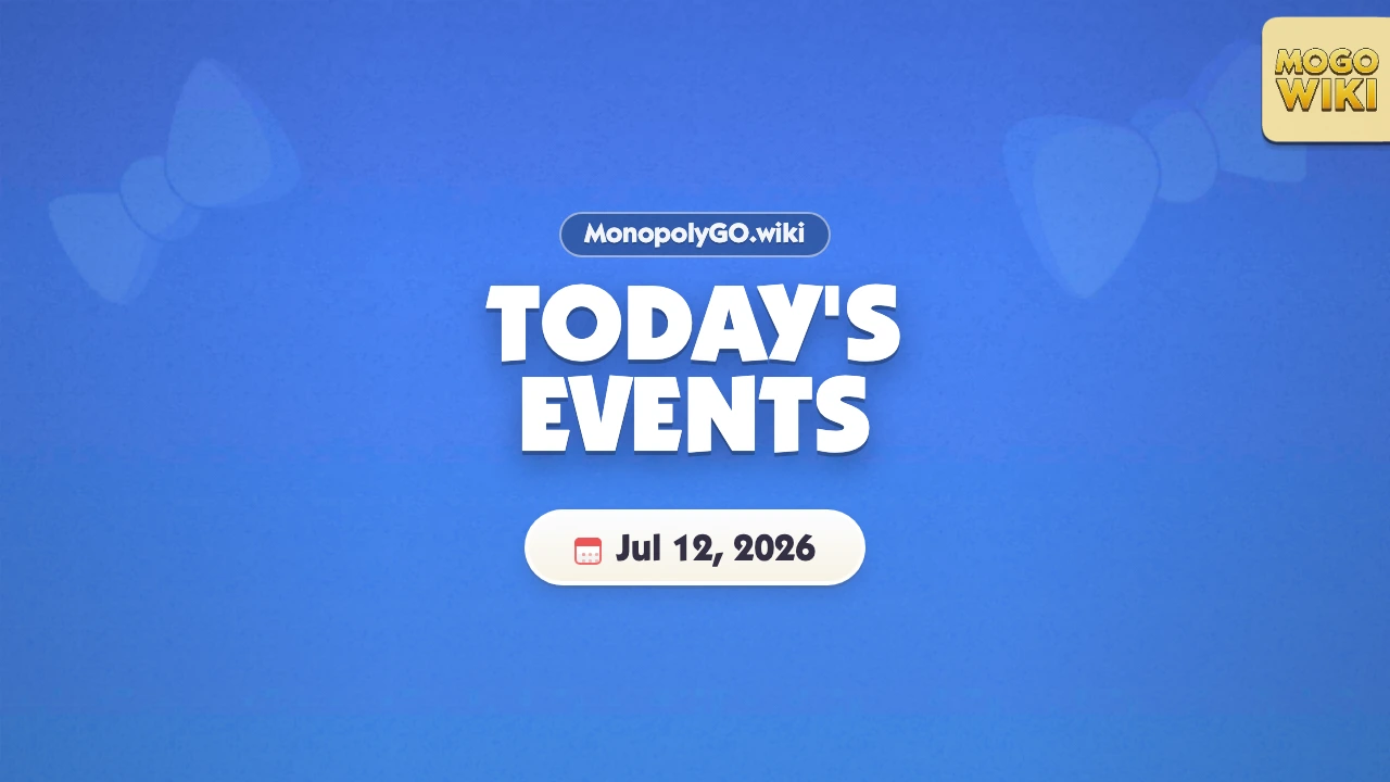 Today's Events (Jul 12, 2026) - Golden Blitz + Blocks Boutique