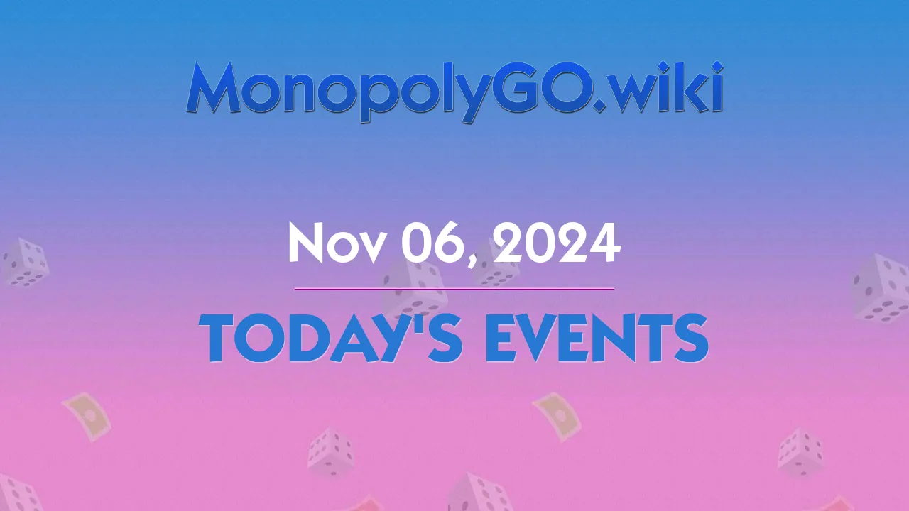 Today's Events (Nov 06, 2024)