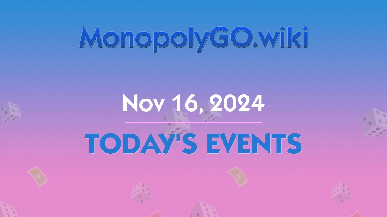 Today's Events (Nov 16, 2024)