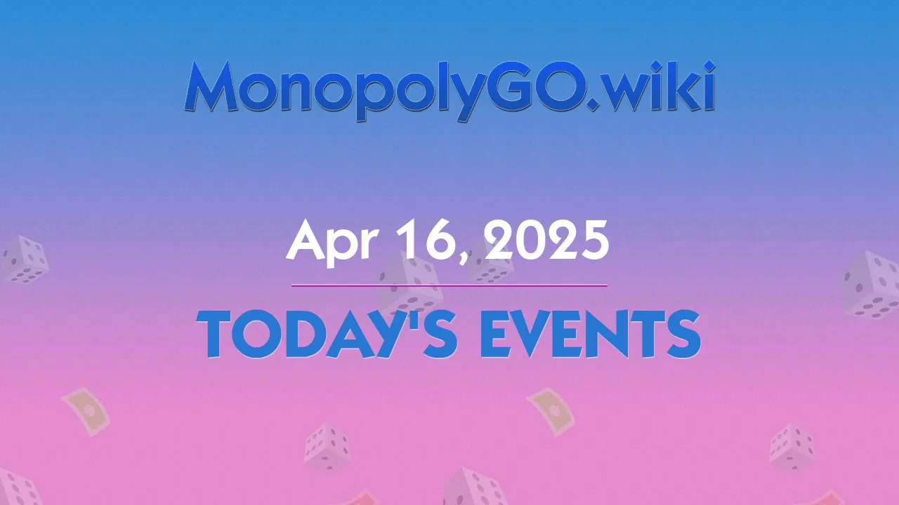 Today's Events (Apr 16, 2025) - Golden Blitz