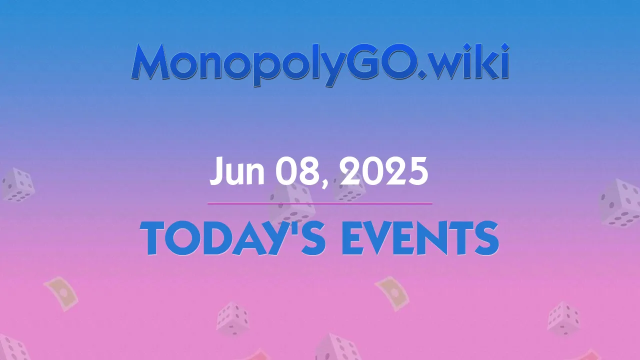 Today's Events (Jun 08, 2025) - Golden Blitz + Prize Drop