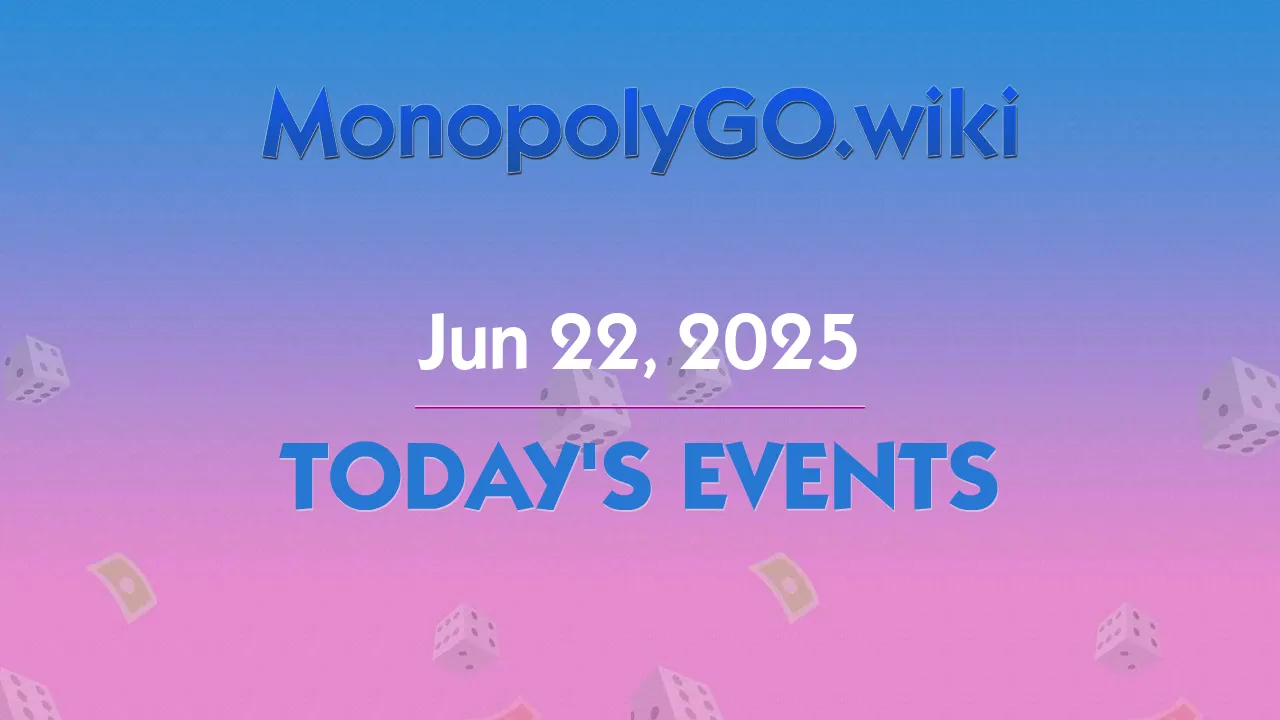 Today's Events (Jun 22, 2025) - Golden Blitz