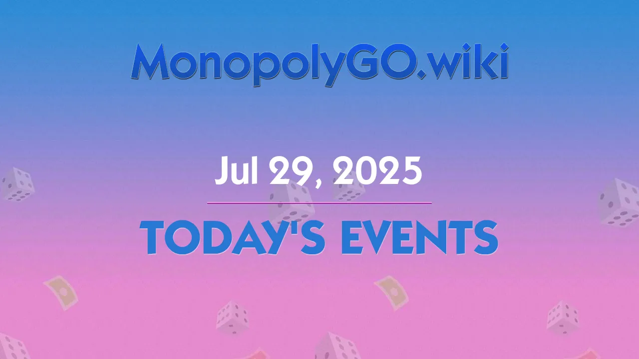 Today's Events (Jul 29, 2025) - Partner Event