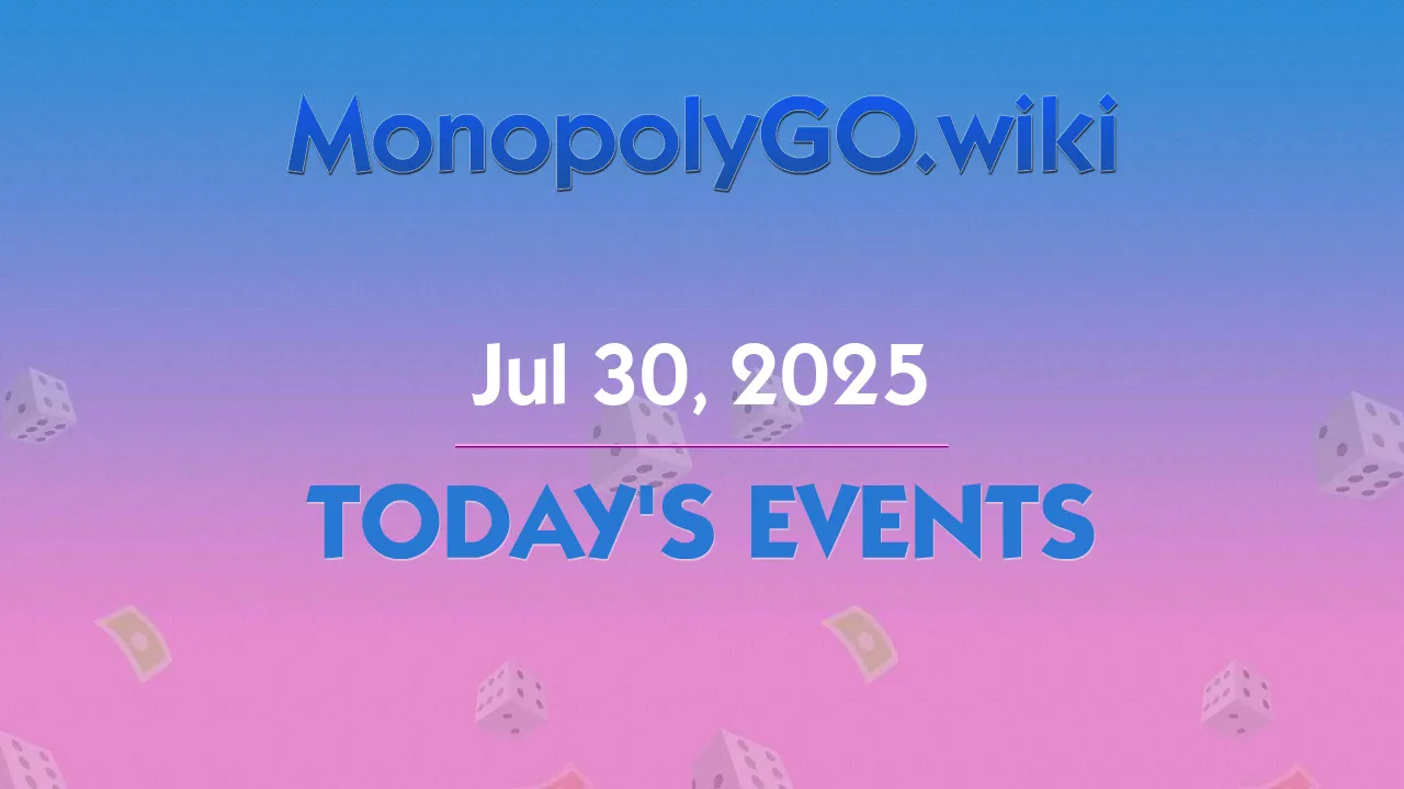 Today's Events (Jul 30, 2025)