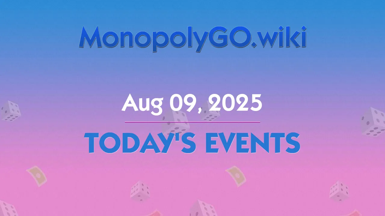 Today's Events (Aug 09, 2025)