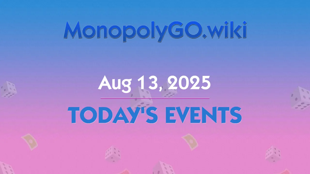 Today's Events (Aug 13, 2025) - Golden Blitz