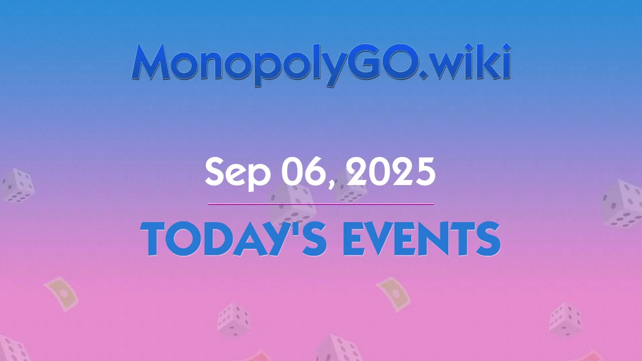 Today's Events (Sep 06, 2025)