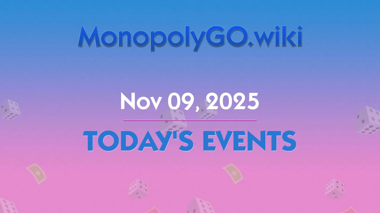 Today's Events (Nov 09, 2025) - Roll Treasures
