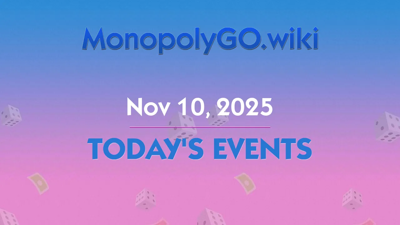 Today's Events (Nov 10, 2025) - Golden Blitz