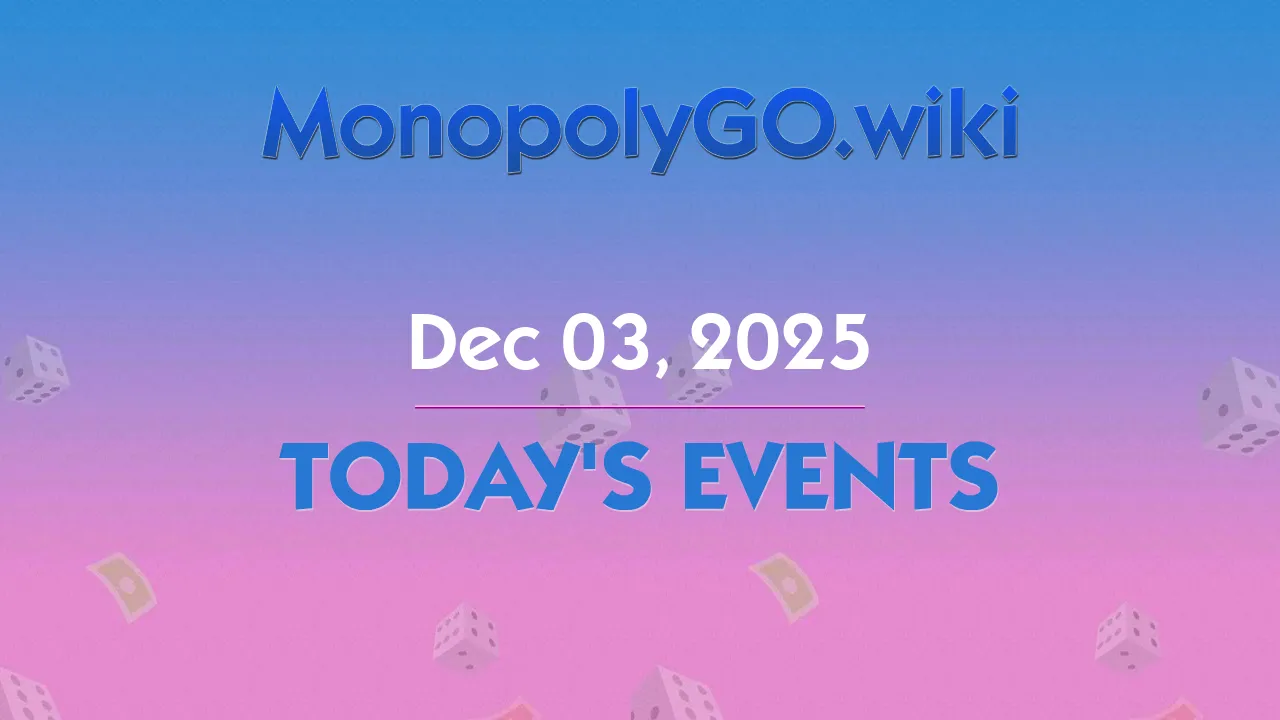 Today's Events (Dec 03, 2025) - Golden Blitz