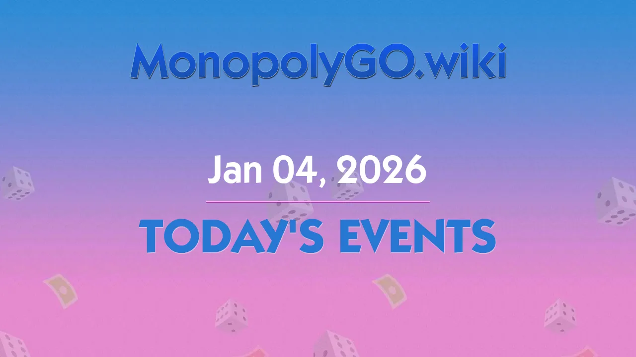 Today's Events (Jan 04, 2026) - Roll Treasures