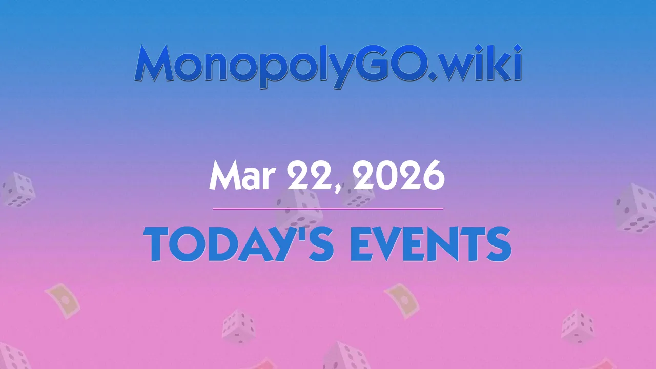 Today's Events (Mar 22, 2026) - Roll Drop