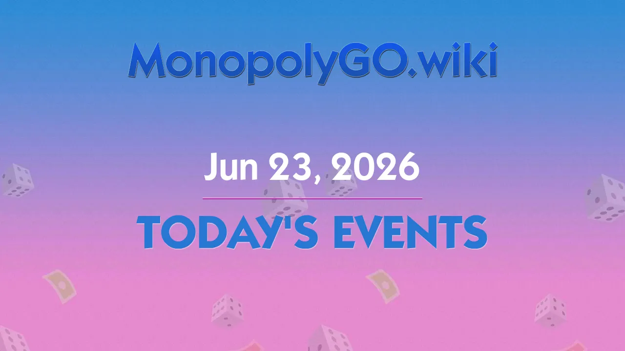 Today's Events (Jun 23, 2026) - Roll Treasures