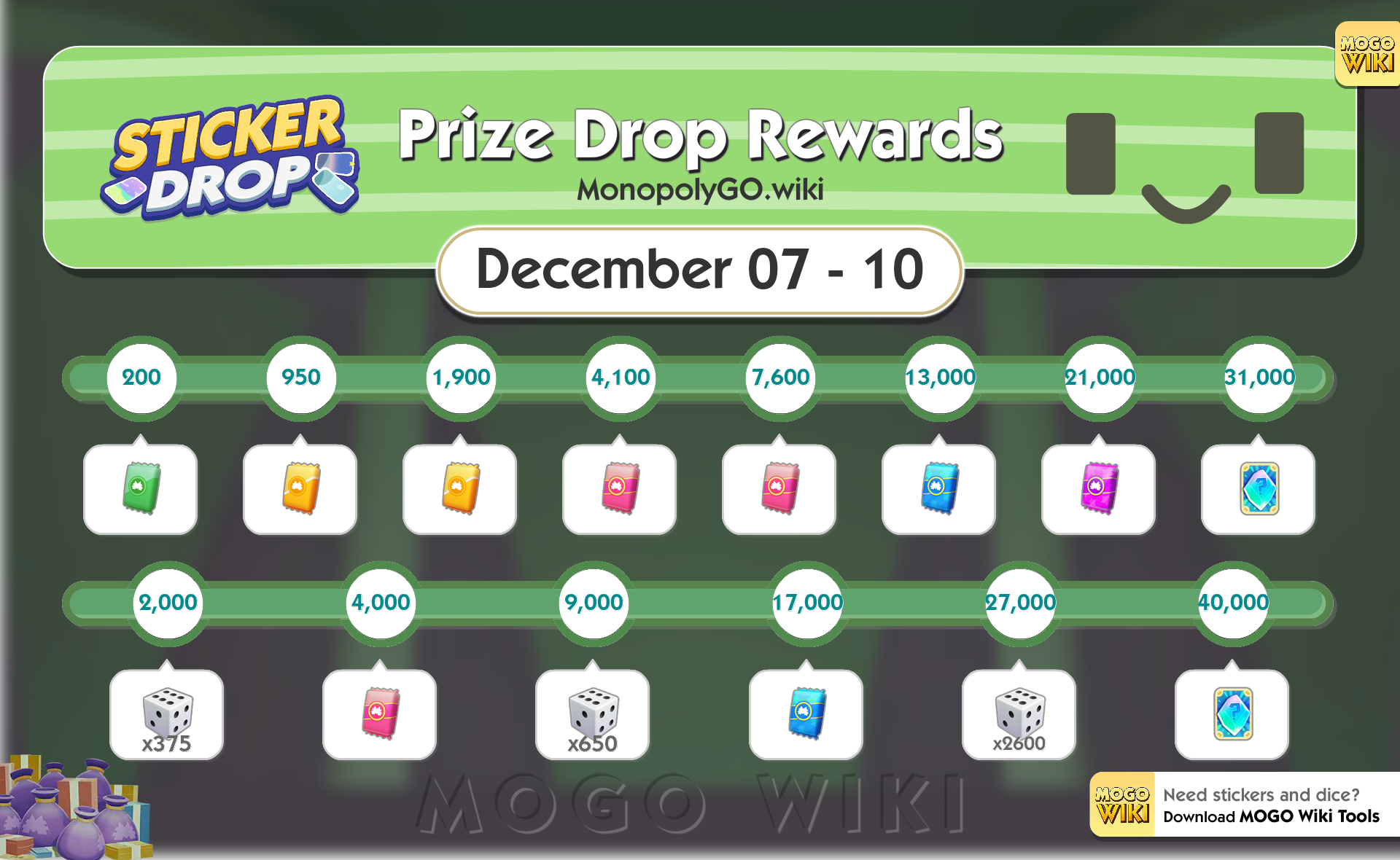 Prize Drop Rewards