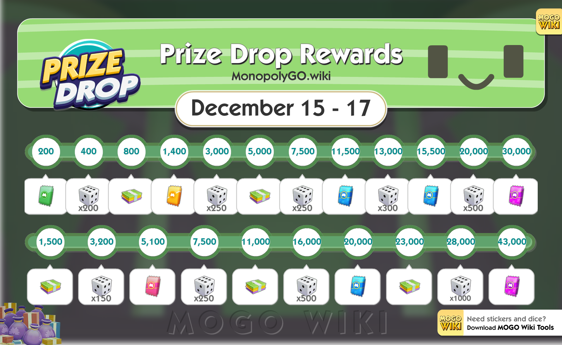 Prize Drop Rewards