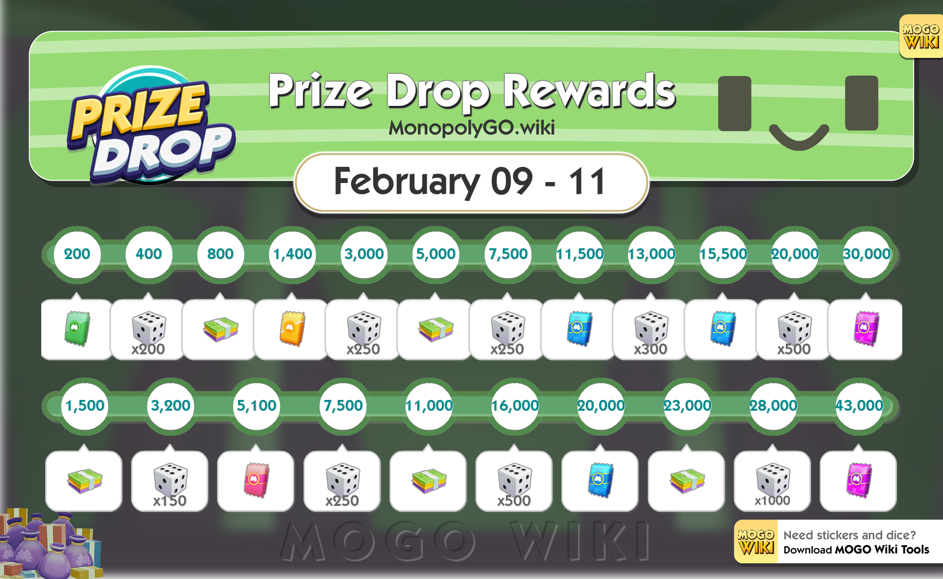 Prize Drop Rewards